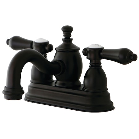 Kingston Brass KS7105BAL 4" Centerset Bathroom Faucet, Oil Rubbed Bronze KS7105BAL